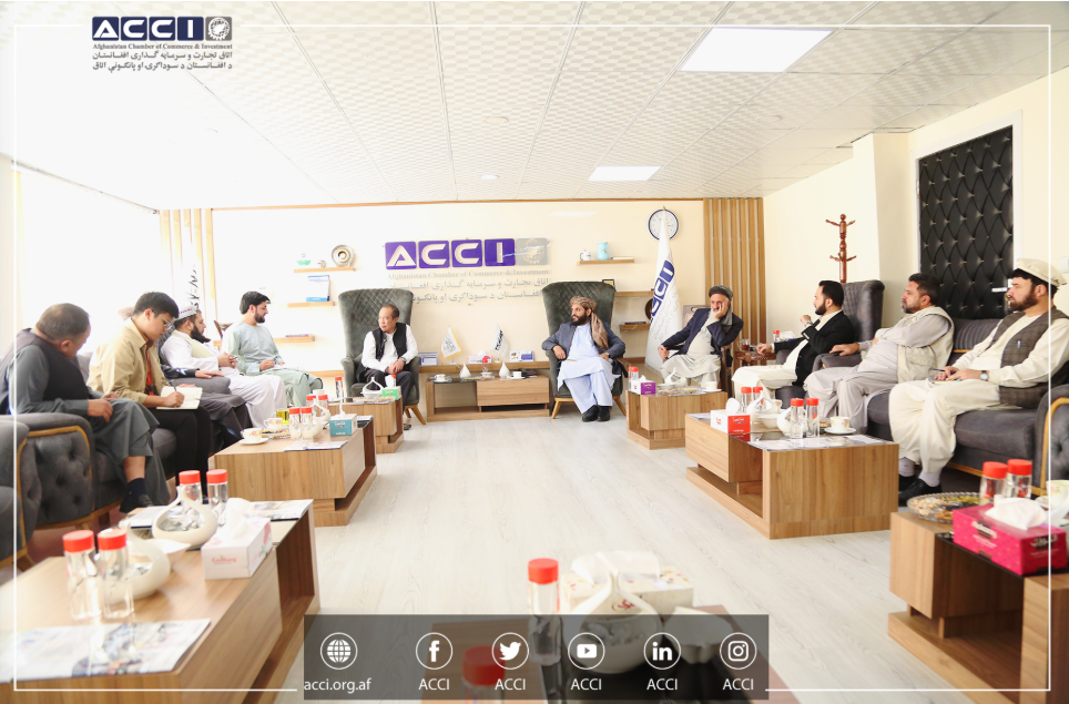 ACCI’s Vice-Chairman meets with the Indonesian Acting Ambassador for Afghanistan